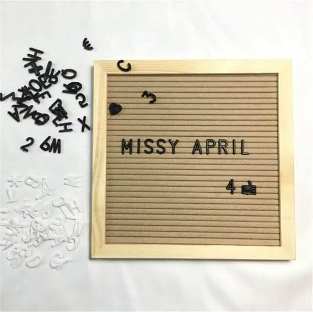 Letter Board Sign Message for Home - MaviGadget