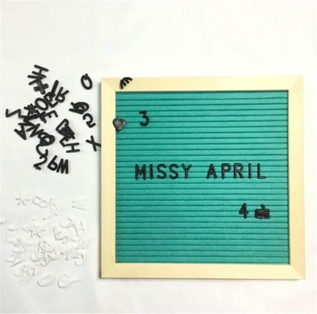 Letter Board Sign Message for Home - MaviGadget