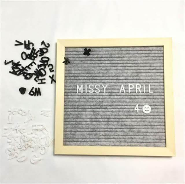 Letter Board Sign Message for Home - MaviGadget