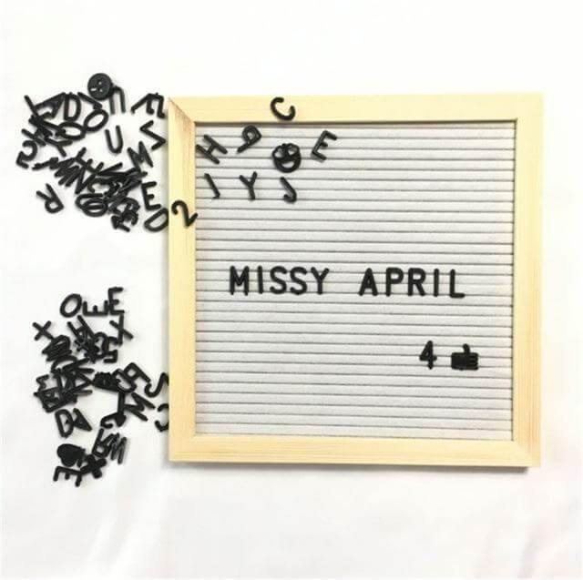 Letter Board Sign Message for Home - MaviGadget