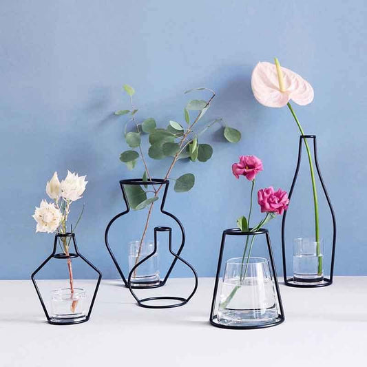 Creative Iron Flower Vase - MaviGadget