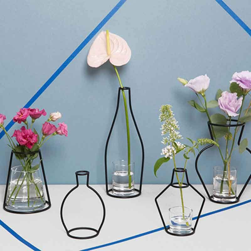 Creative Iron Flower Vase - MaviGadget