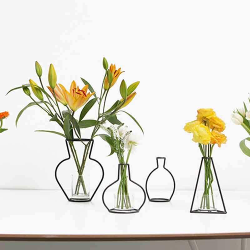 Creative Iron Flower Vase - MaviGadget