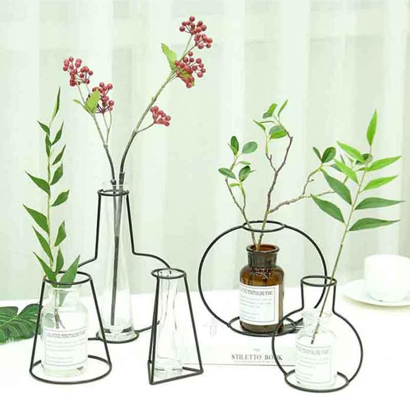 Creative Iron Flower Vase - MaviGadget