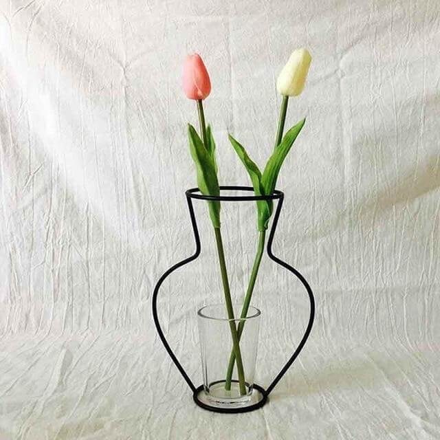 Creative Iron Flower Vase - MaviGadget