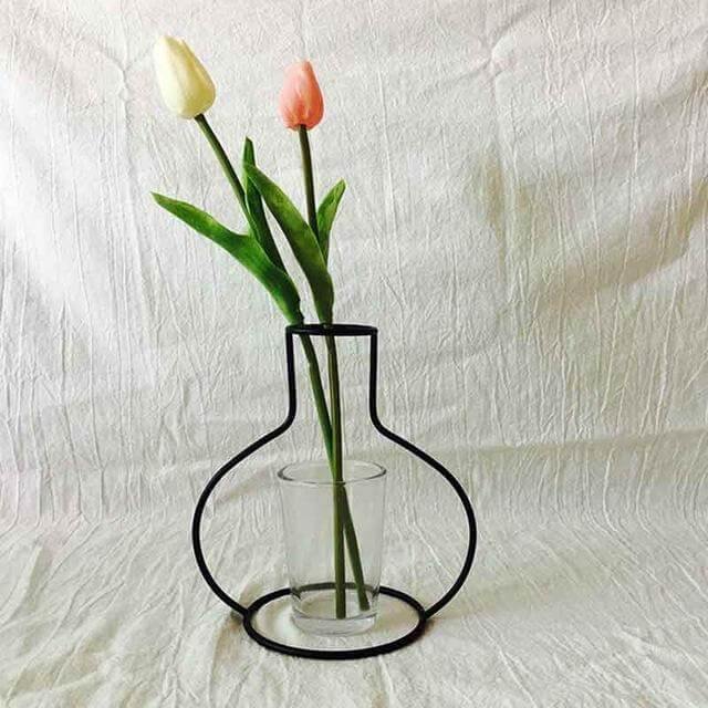 Creative Iron Flower Vase - MaviGadget