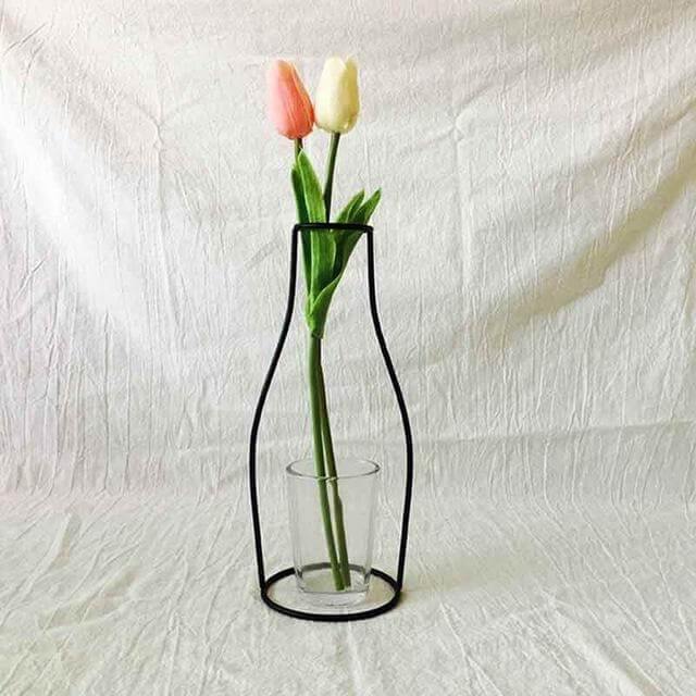Creative Iron Flower Vase - MaviGadget