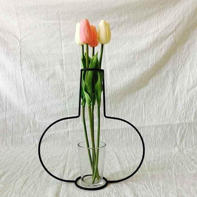 Creative Iron Flower Vase - MaviGadget