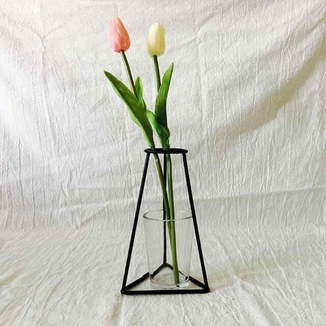 Creative Iron Flower Vase - MaviGadget