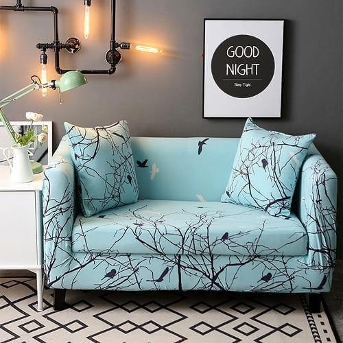 Universal Modern Colorful Cute Loveseat Sofa Covers - MaviGadget