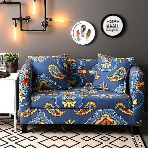 Universal Modern Colorful Cute Loveseat Sofa Covers - MaviGadget