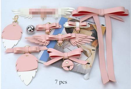 Angel Wing Lock Genuine Leather Women Bag - MaviGadget