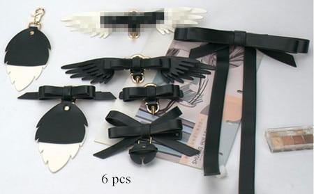 Angel Wing Lock Genuine Leather Women Bag - MaviGadget