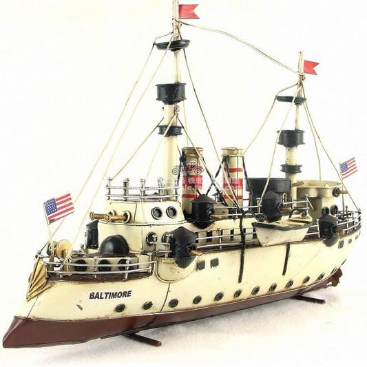 Iron Baltimore Cruiser Vintage Sailboat Home Decorations - MaviGadget