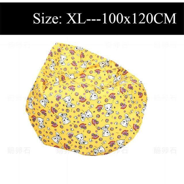 Printed Lounger Sofa Bean Bags - MaviGadget