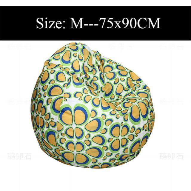 Printed Lounger Sofa Bean Bags - MaviGadget