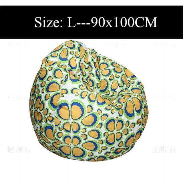 Printed Lounger Sofa Bean Bags - MaviGadget