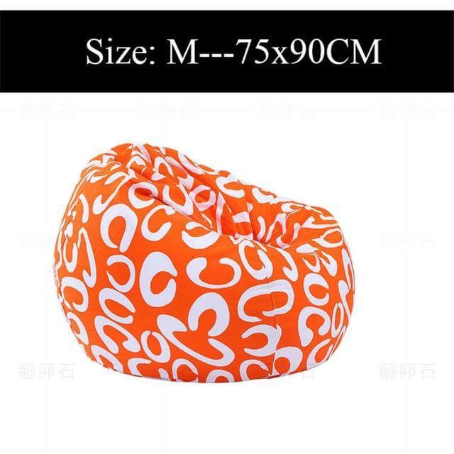 Printed Lounger Sofa Bean Bags - MaviGadget