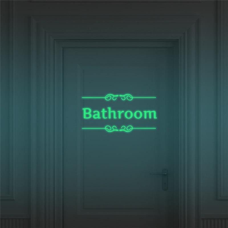 Luminous Toilet Wall Sticker - MaviGadget