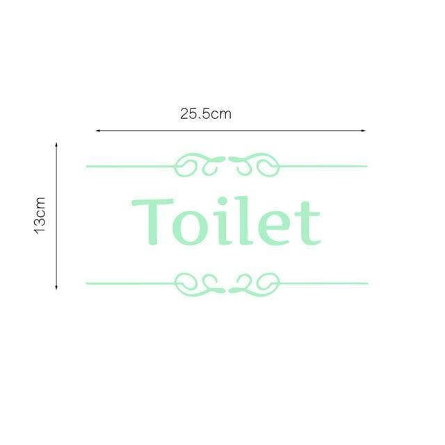 Luminous Toilet Wall Sticker - MaviGadget