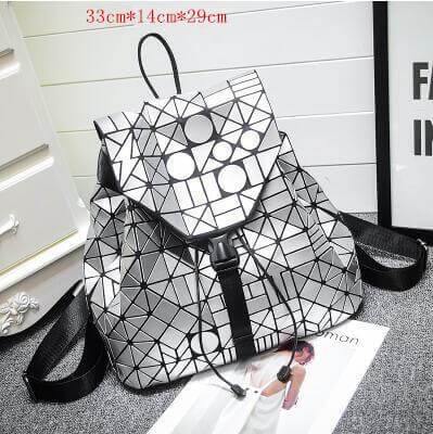 Diamond Lattice Geometric Women Purse - MaviGadget