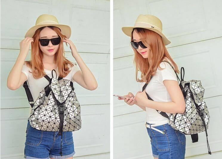 Diamond Lattice Geometric Women Purse - MaviGadget