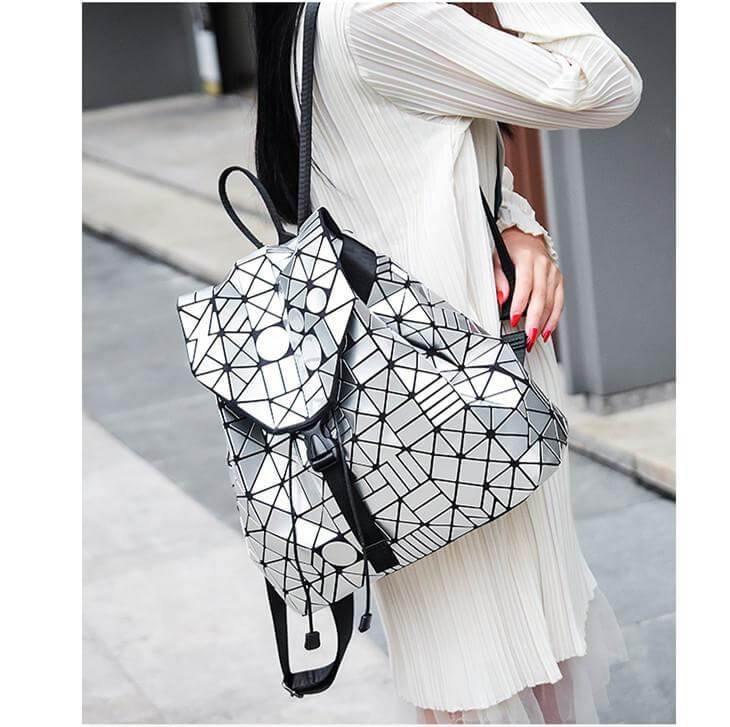 Diamond Lattice Geometric Women Purse - MaviGadget
