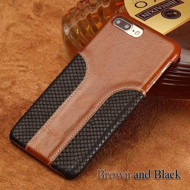 Luxury Snake Skin Leather Iphone Case - MaviGadget