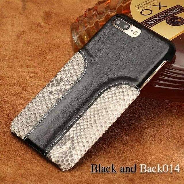 Luxury Snake Skin Leather Iphone Case - MaviGadget