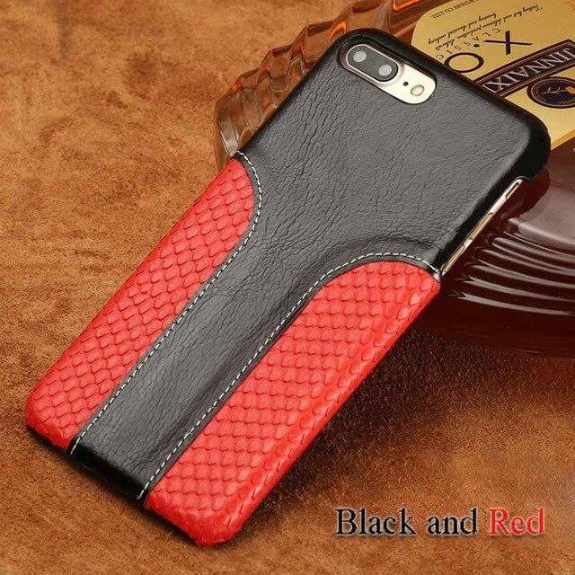 Luxury Snake Skin Leather Iphone Case - MaviGadget