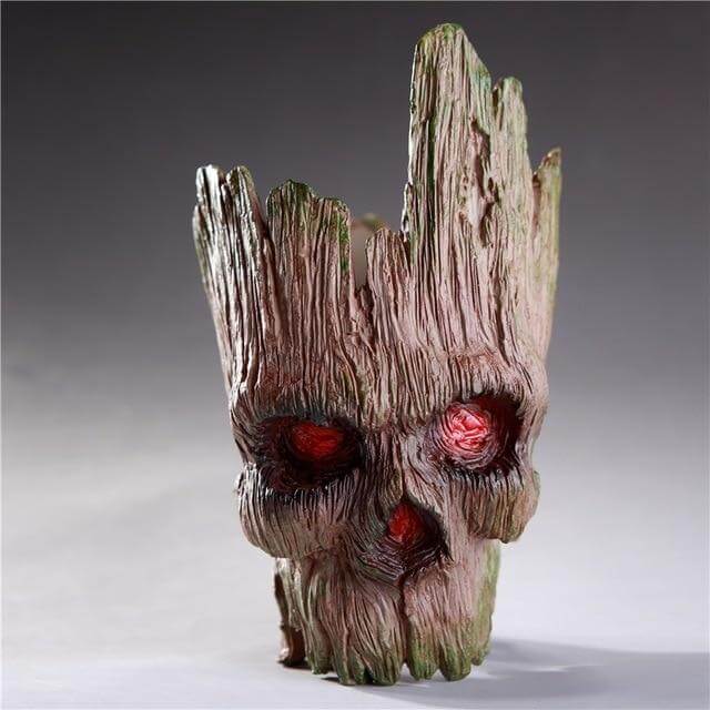 Scary Skull Flower Pot - MaviGadget