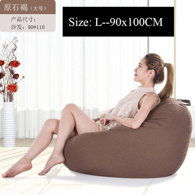 Modern Look Loft Style Pouf One Seat Bean Bag - MaviGadget