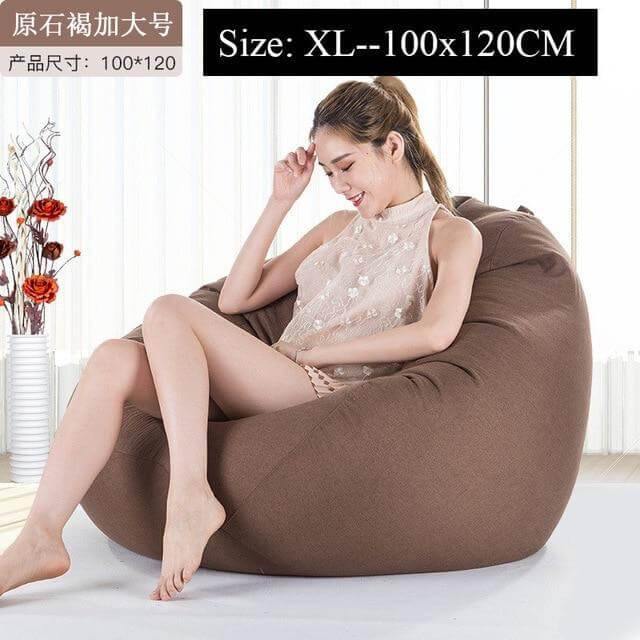 Modern Look Loft Style Pouf One Seat Bean Bag - MaviGadget