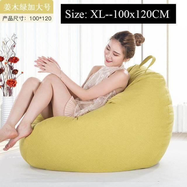 Modern Look Loft Style Pouf One Seat Bean Bag - MaviGadget