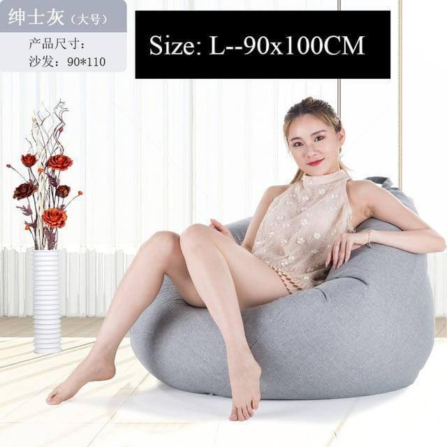 Modern Look Loft Style Pouf One Seat Bean Bag - MaviGadget