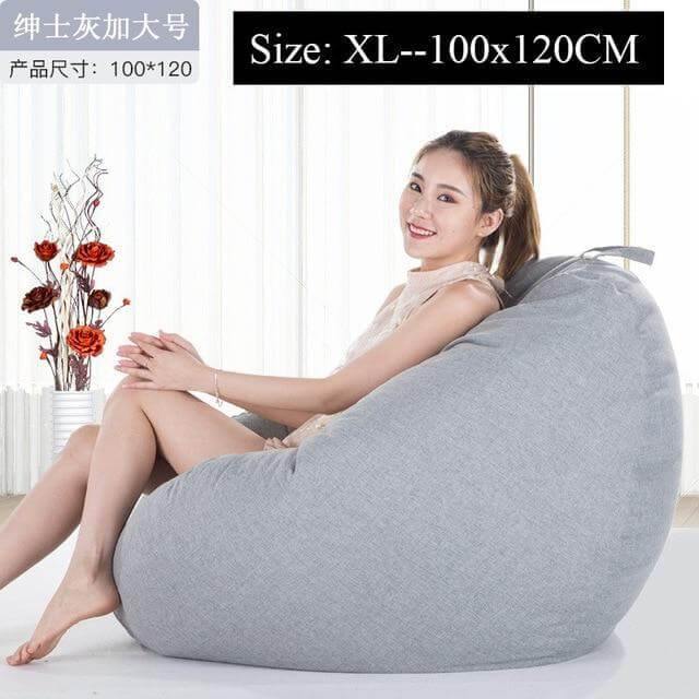 Modern Look Loft Style Pouf One Seat Bean Bag - MaviGadget