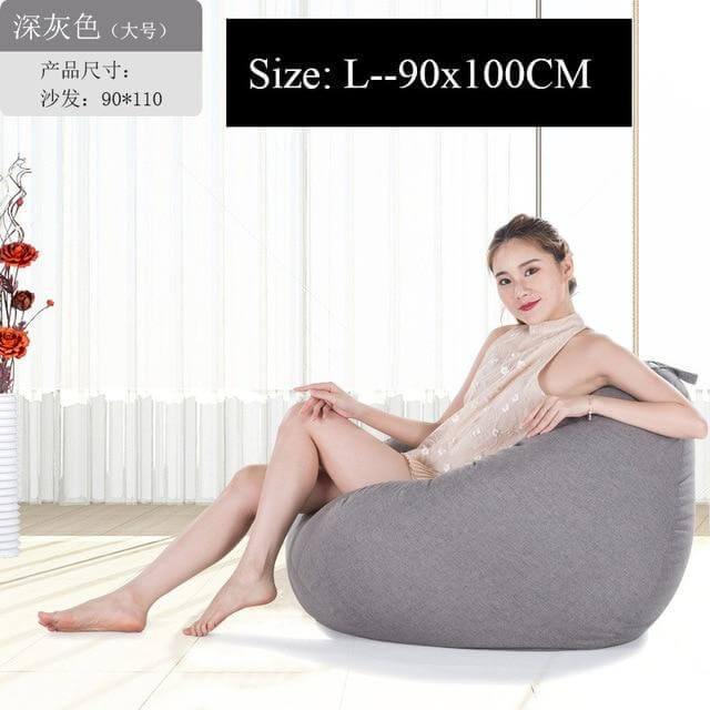 Modern Look Loft Style Pouf One Seat Bean Bag - MaviGadget