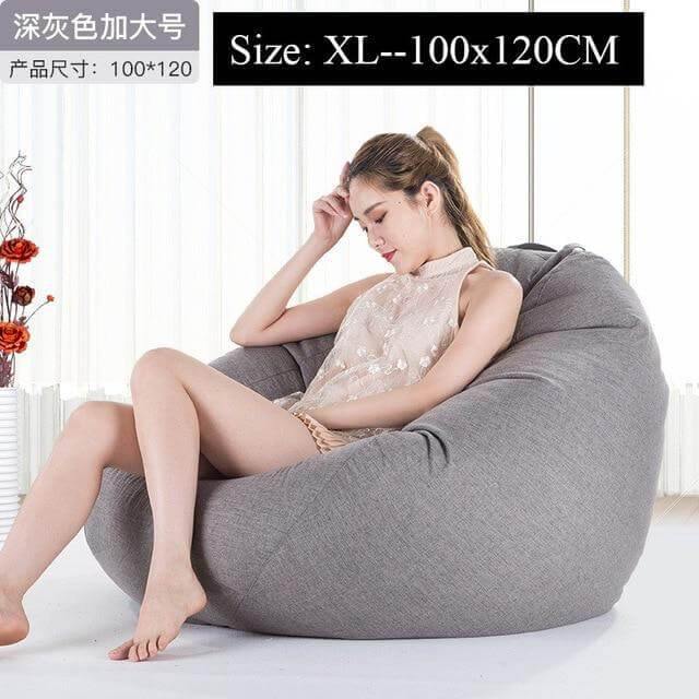 Modern Look Loft Style Pouf One Seat Bean Bag - MaviGadget
