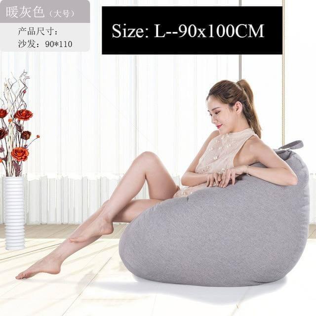 Modern Look Loft Style Pouf One Seat Bean Bag - MaviGadget