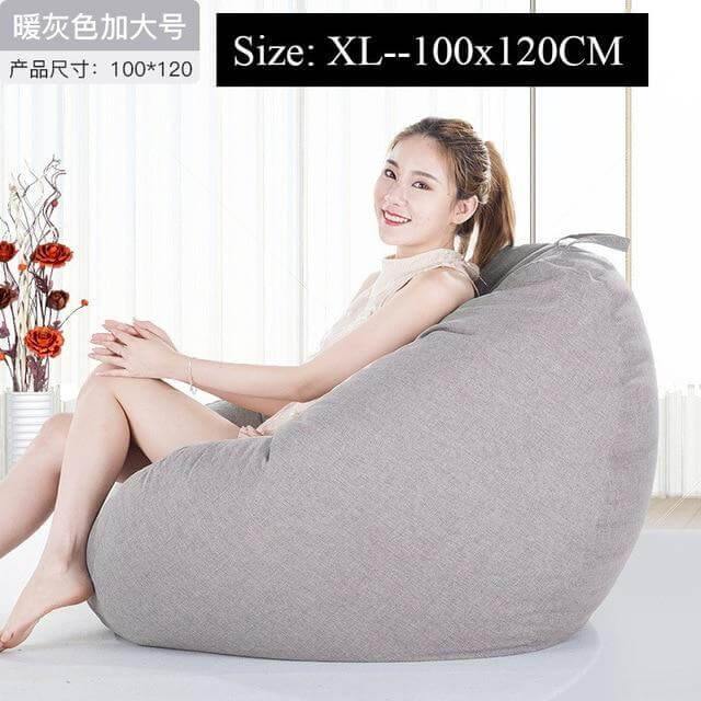 Modern Look Loft Style Pouf One Seat Bean Bag - MaviGadget