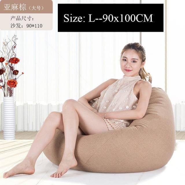 Modern Look Loft Style Pouf One Seat Bean Bag - MaviGadget