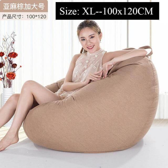 Modern Look Loft Style Pouf One Seat Bean Bag - MaviGadget