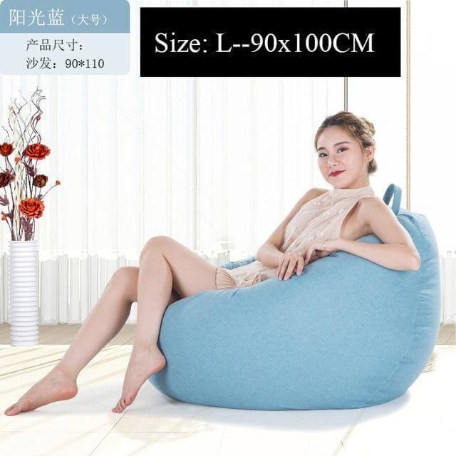 Modern Look Loft Style Pouf One Seat Bean Bag - MaviGadget