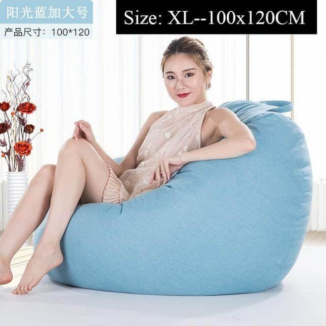 Modern Look Loft Style Pouf One Seat Bean Bag - MaviGadget