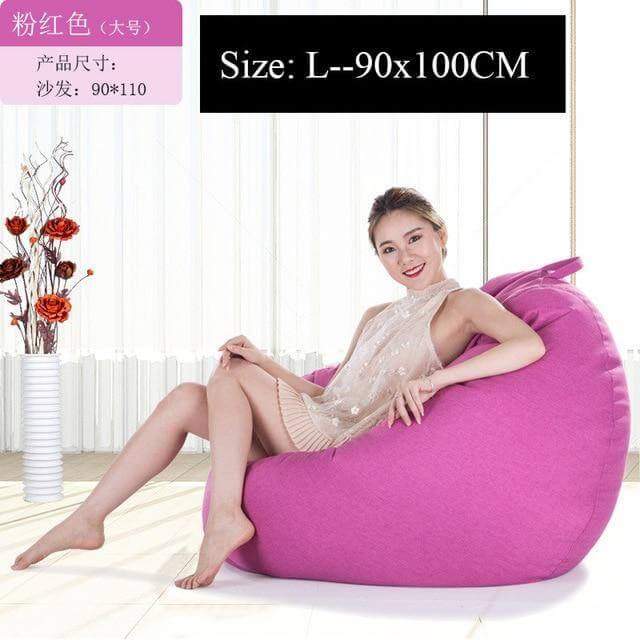 Modern Look Loft Style Pouf One Seat Bean Bag - MaviGadget