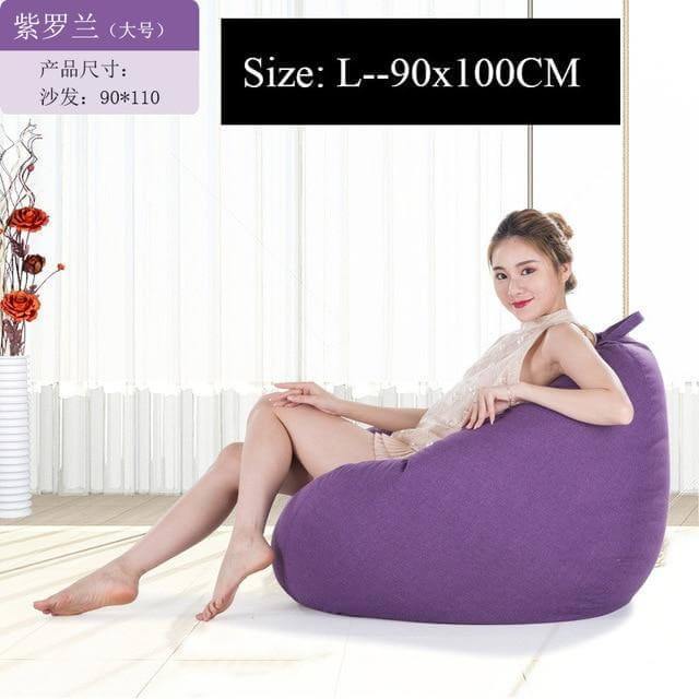 Modern Look Loft Style Pouf One Seat Bean Bag - MaviGadget