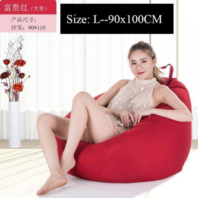 Modern Look Loft Style Pouf One Seat Bean Bag - MaviGadget