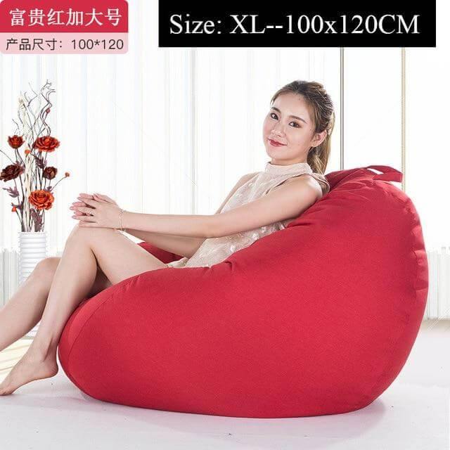 Modern Look Loft Style Pouf One Seat Bean Bag - MaviGadget