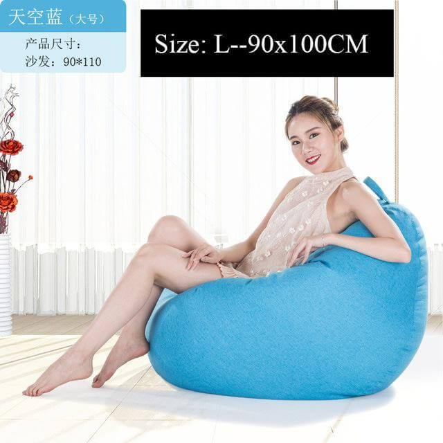 Modern Look Loft Style Pouf One Seat Bean Bag - MaviGadget