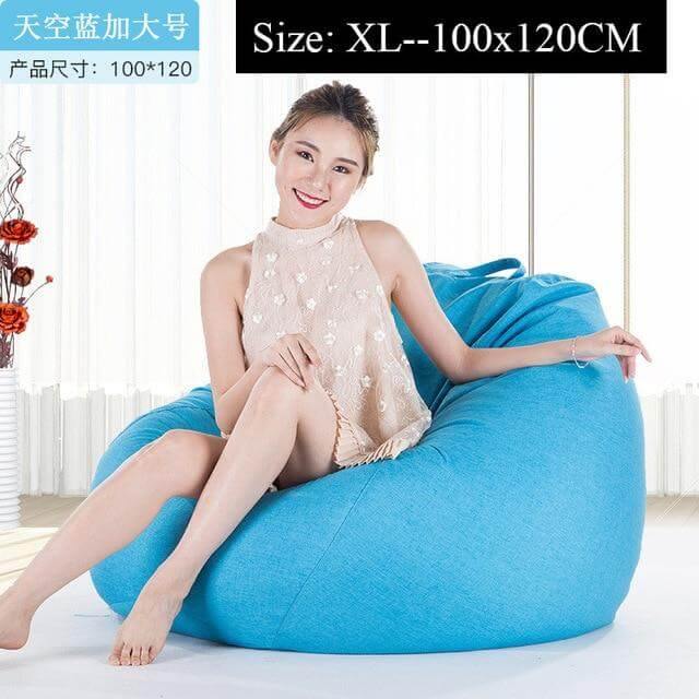 Modern Look Loft Style Pouf One Seat Bean Bag - MaviGadget